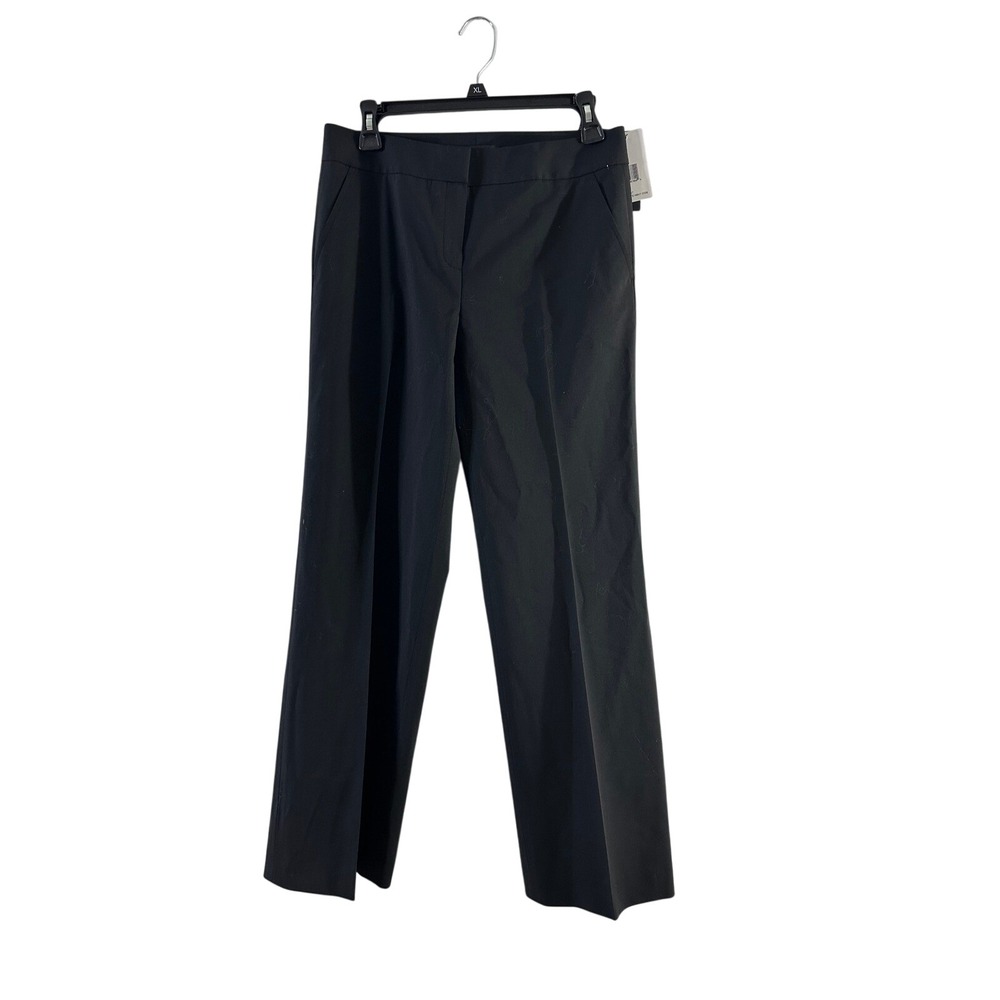 Lafayette 148 New York Black Wide Leg Dress Pants Trousers Size 2 NWT